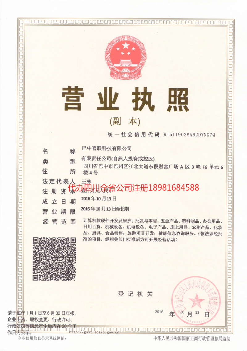 大理市大理市喜联科技有限公司